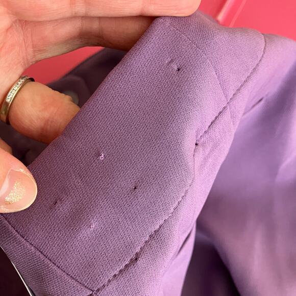 Liz Claiborne | Phantom Purple Pants Wide Leg Professional Office NWT Womens 4 - Picture 8 of 8